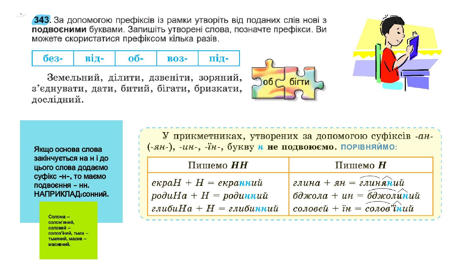 Подвоєння букв на позначення збігу однакових приголосних. | Презентація ...