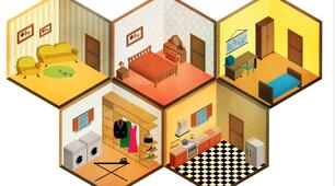 My house (objects in the rooms)