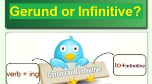 Gerund & Infinitive