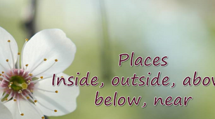 Презентація "Places. Inside, outside, above, below, near"