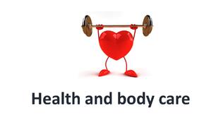  Check yourself "Health and body care" 4 form