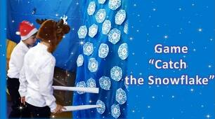 Game «Catch the Snowflake».  (Рухлива гра "Впіймай сніжику")