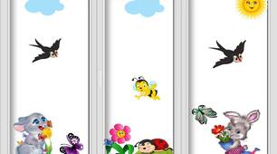 ДЕКОР НА ВІКНА ВЕСНА