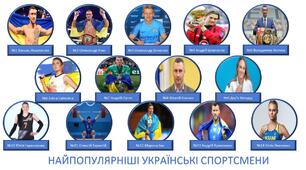 Фізична культура. Найпопулярніші українські спортсмени(Instagram).