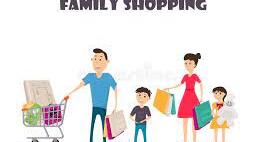 My family shopping