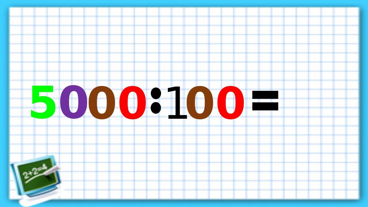 Ділення числа на 100 | Презентація. Математика