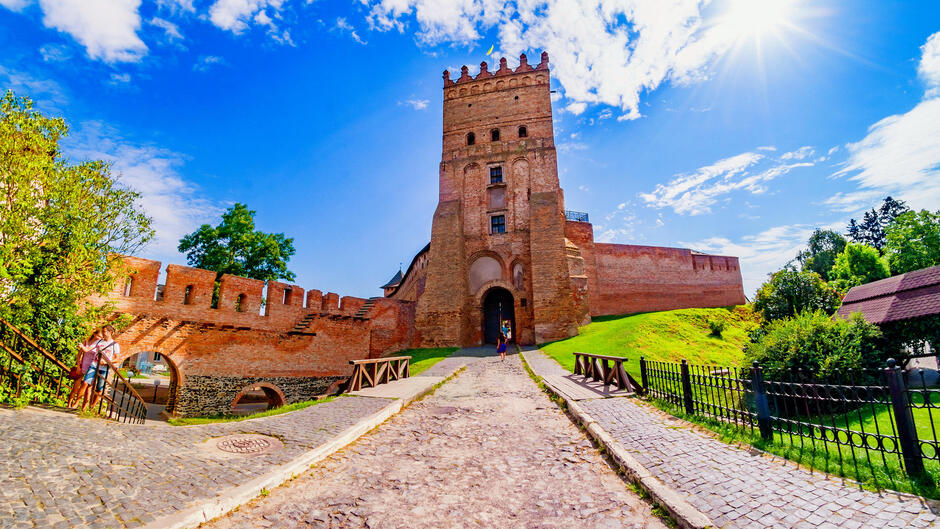 Луцкий замок Люберта, фото. Верхний замок в Луцке, история и описание