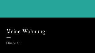 презентація для 7(3) класу за темою "Meine Wohnung"