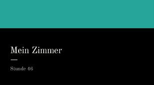 презентація для 7(3) класу за темою "Mein Zimmer"