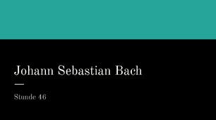 презентація для 10 (6) класу за темою "Johann Sebastian Bach"