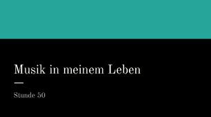 презентація для 10 (6) класу за темою "Musik in meinem Leben"