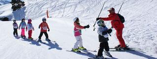 Beginner ski lessons I've never skied - esf Auris en Oisans