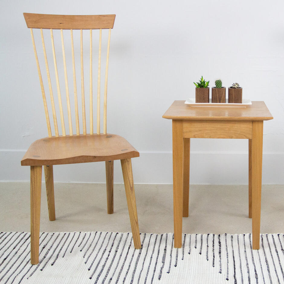 Spindle Back Chair — Sustar Woodworks