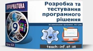 Інструктаж з БЖД. Розробка та тестування програмного рішення.