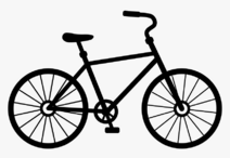 Bicycle Cycling Free Content Clip Art - Bike Black And White Clipart, HD Png Download , Transparent Png Image - PNGitem