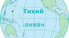 Тести до теми  "Тихий океан"