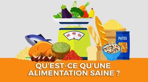 L'alimentation saine (production orale)