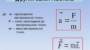 Другий закон Ньютона