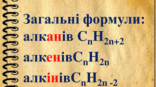 9 клас.  Алкани. Алкени. Алкіни.