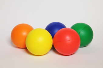 Ball,rubber/foam, app10cm diam/NET-5