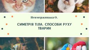 Типи симетрії. Способи пересування тварин