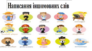 Написання іншомовних слів