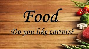 Презентація з англійської мови "Do you like carrots?"