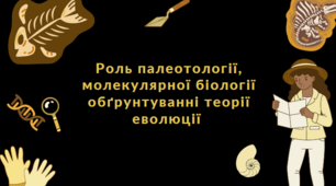 Презентація "Роль палеотології, молекулярної біології обґрунтуванні теорії еволюції", 9 клас
