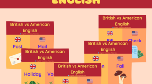 Картки British vs American English