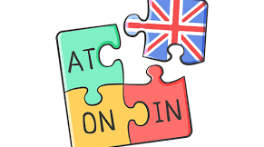 At, in, on