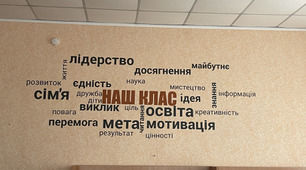 Хмара слів  "Наш клас"