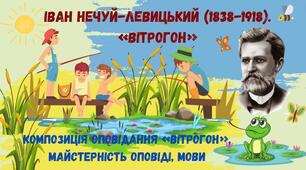 Іван Нечуй-Левицький «Вітрогон». Композиція оповідання «Вітрогон».