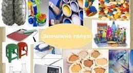 9 клас - Хімічне виробництво. Машинобудування.Виробництво деревини, паперу. 