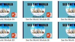 See the world. Round-up