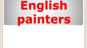 English painters  p.188