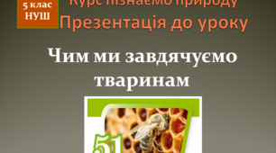 Чим ми завдячуємо тваринам