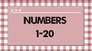 Numbers 1-20