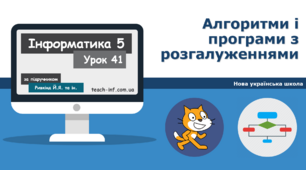 І5. Алгоритми і програми з розгалуженнями