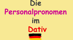 Personalpronomen im Dativ