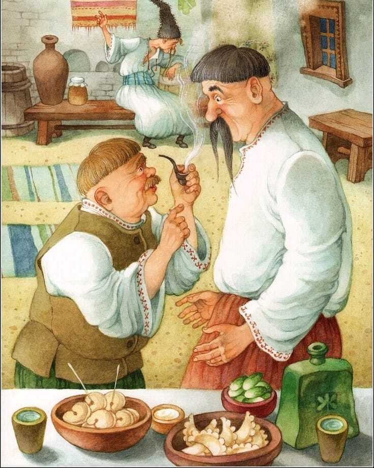 Возможно, это иллюстрация (2 человека и в помещении)