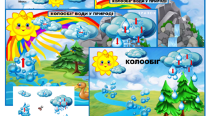 Дидактична гра "Колообіг води у природі"