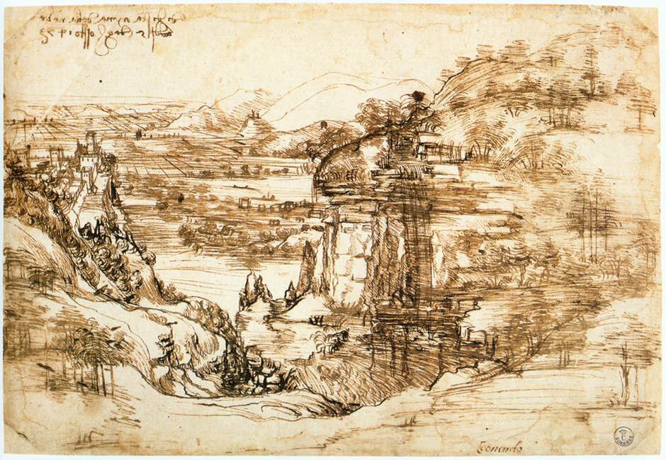 Leonardo's Earliest-Known Drawing to Return to His Hometown