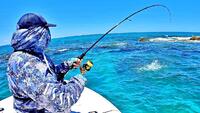 MONSTER fish kept eating our catch! Awesome inshore fishing Perth - YouTube