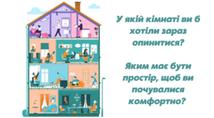 Криголам "У якій кімнаті тобі буде комфортно?"