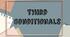 Grammar. Third Conditionals