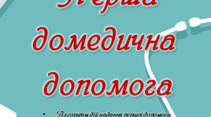 Лепбук "Перша домедична допомога"