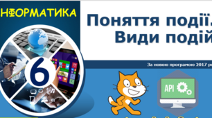Поняття події. Види подій
