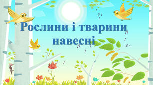 Рослини і тварини навесні