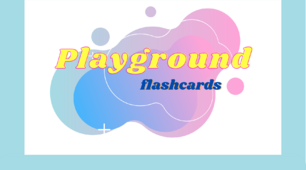 Флешкартки " Дитячий майданчик" . Playground Flashcards