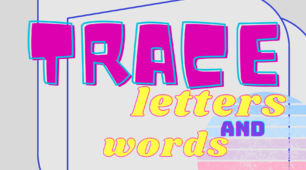 Прописування букв та слів. Англійська мова. Tracing letters and words.